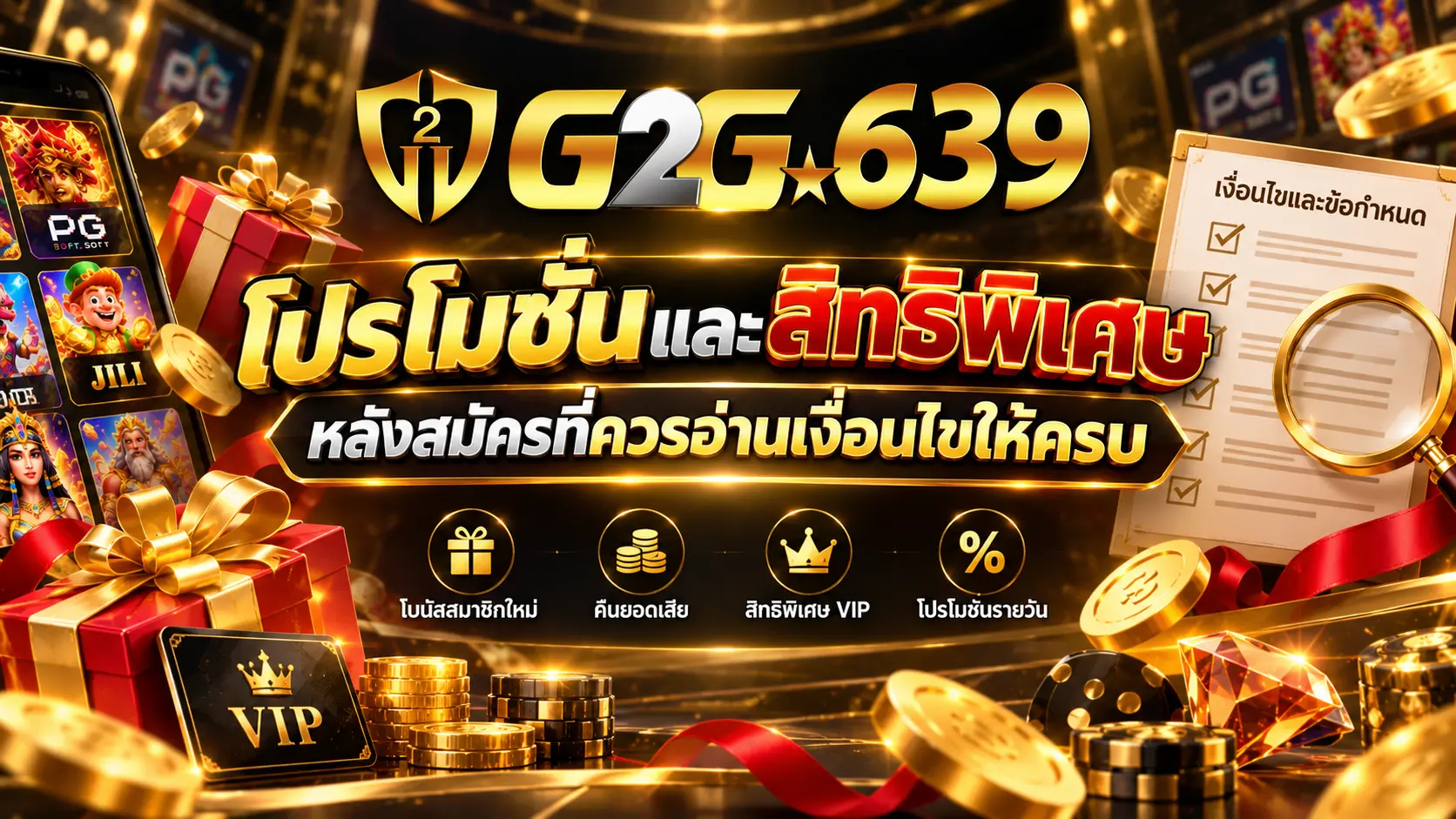 โปรโมชั่นและสิทธิพิเศษหลังสมัครที่ควรอ่านเงื่อนไขให้ครบ